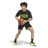 Camiseta de Baloncesto adidas Adi Bb Gfx Hombre Negro / Limón lúcido