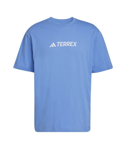 T-shirt Montagne adidas Tx Logo Homme bleu