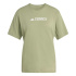 Camiseta de Montaña adidas Tx Logo Mujer Verde