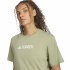Camiseta de Montaña adidas Tx Logo Mujer Verde