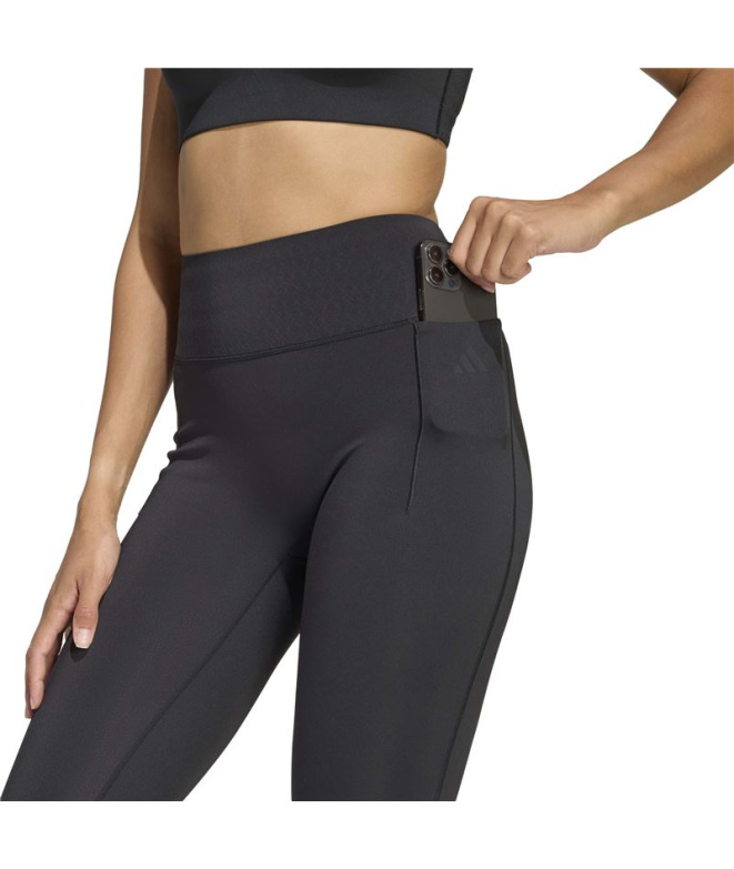 Mallas de Fitness adidas Opt Pwr 7/8 L Mujer Negro