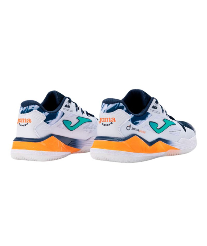 Zapatillas de Pádel Joma Spin 2632 Blanco Hombre