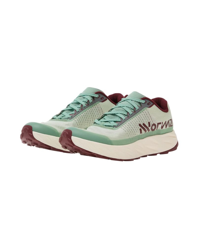 Chaussures Trail Nnormal Kjerag 2.0 vertes et...