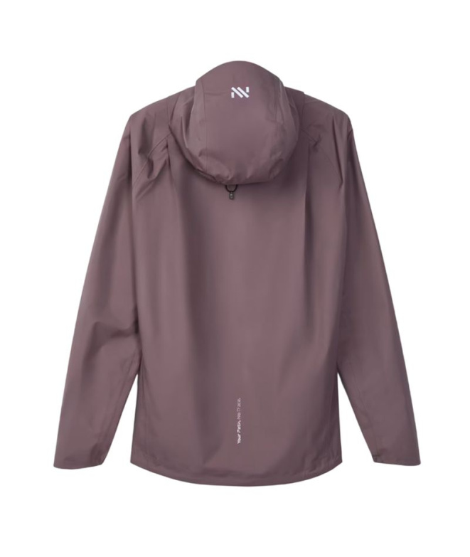 Veste de pluie Nnormal Trail Trail violette Femme