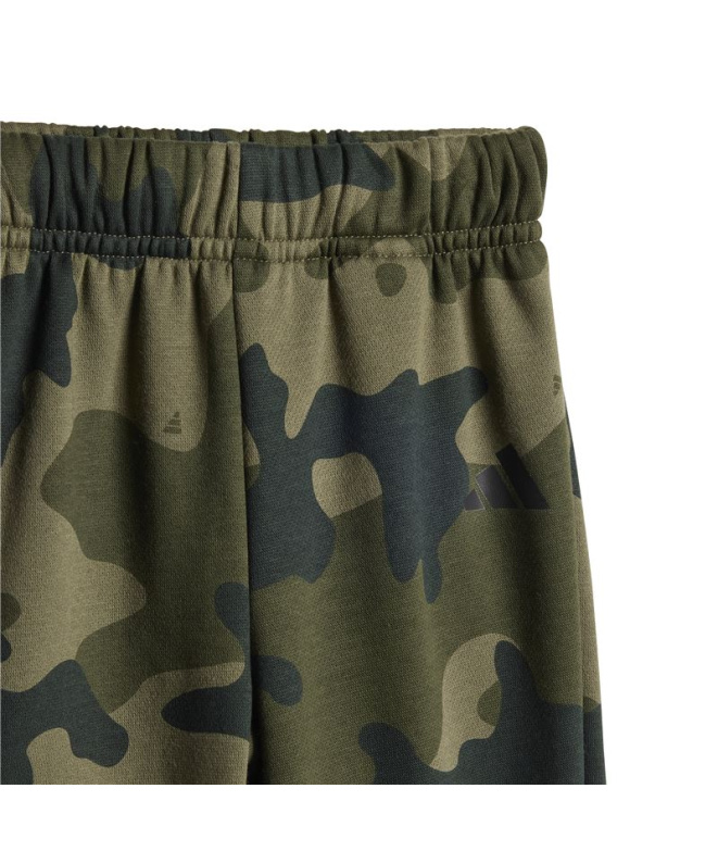 Set Conjunto Inf Camo Fl Infantil adidas Escuro