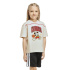 Camiseta adidas Lk Dy Mm Infantil Blanco/Granate/Negro