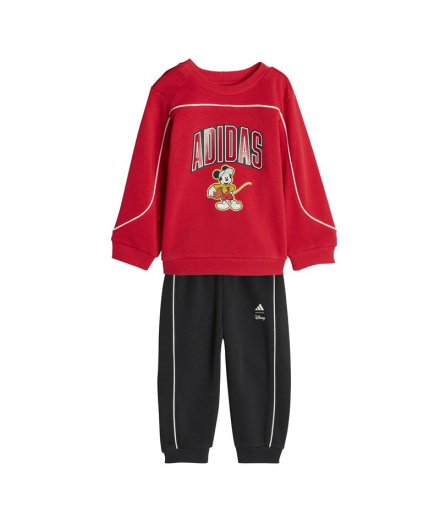 Chándal adidas Dy Mm Jog Infantil Granate/Blanco