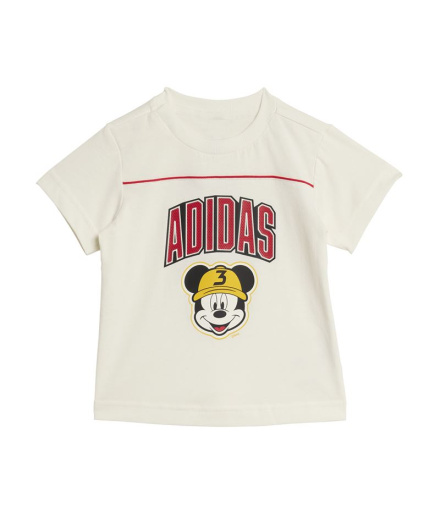 T-shirt Enfant adidas Dy Mm blanc/bordeaux