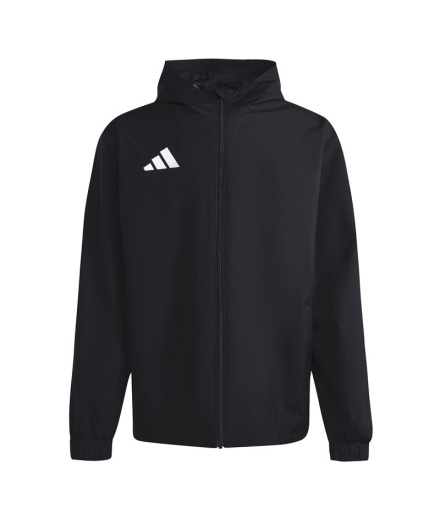 Casaco Futebol Homem adidas Entrada26 Aw preta/branca