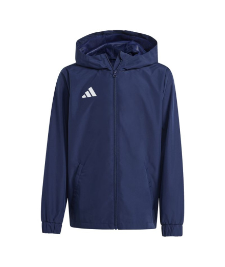 Chaqueta de Fútbol adidas Entrada26 Aw Infantil Azul/Blanco