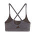 Sujetador Deportivo de Fitness adidas All Me Ls Mujer Café Aurora Mel