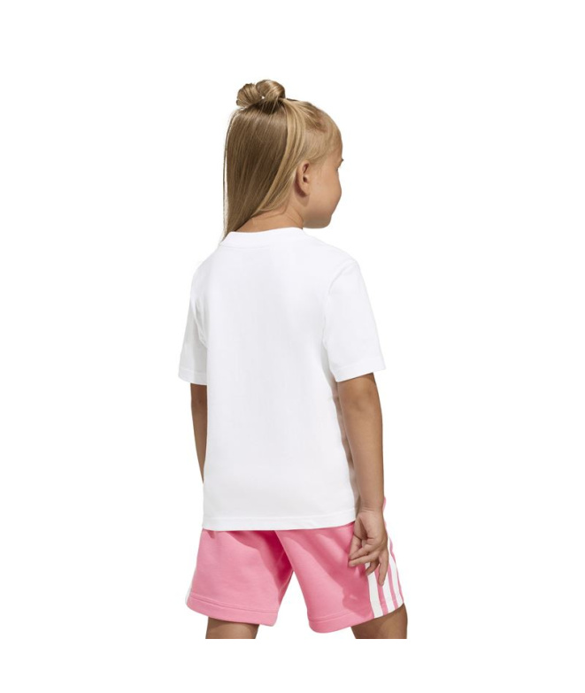 Camiseta adidas Lk Summer Infantil Blanco