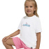 Camiseta adidas Lk Summer Infantil Blanco