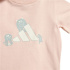 Camiseta adidas Tirons Infantil Rosa rubor