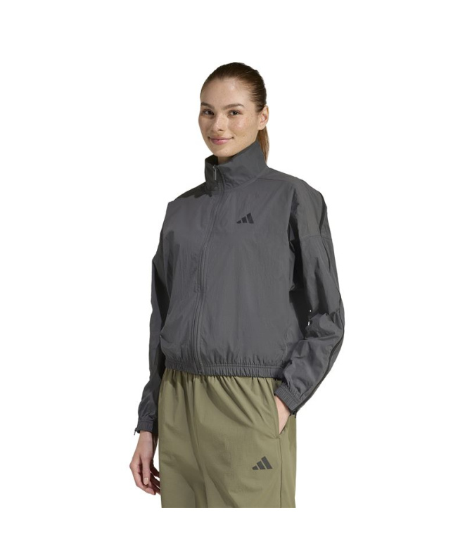 Casaco Mulher adidas CT WV Z TT cinza