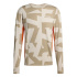 T-shirt Montagne Adidas Multi Synthetic Homme , beige/blanc