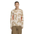 T-shirt Montagne Adidas Multi Synthetic Homme , beige/blanc