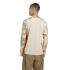 T-shirt Montagne Adidas Multi Synthetic Homme , beige/blanc