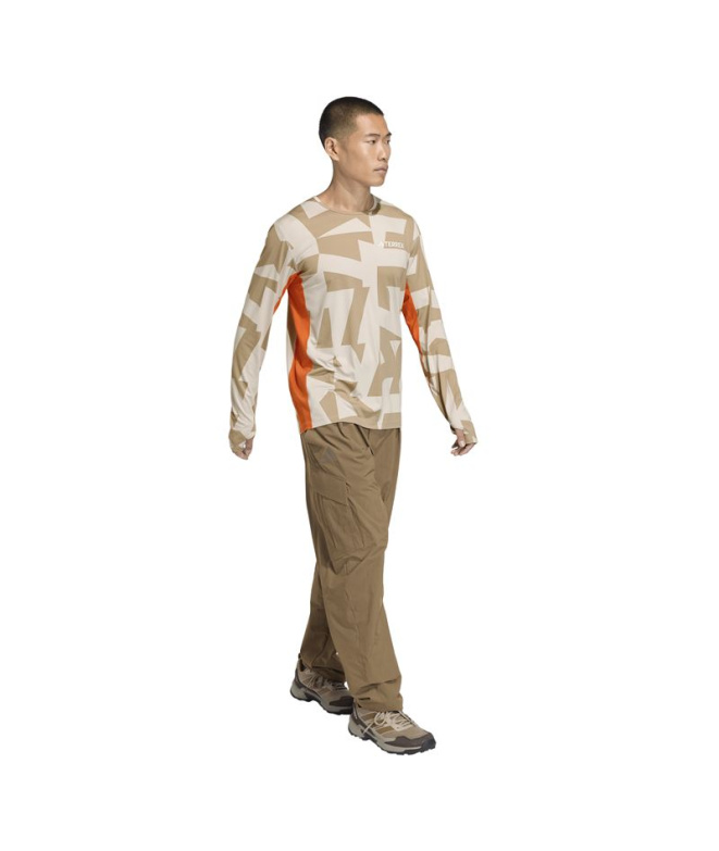 T-shirt Montagne Adidas Multi Synthetic Homme ,...