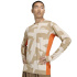 T-shirt Montagne Adidas Multi Synthetic Homme , beige/blanc