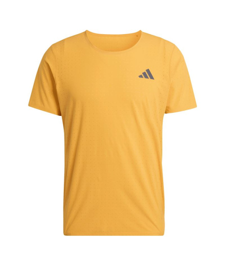 Camiseta de Running Adidas Adizero Hombre Mandarina pura