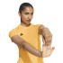 Camiseta de Running Adidas Adizero Mujer Mandarina pura