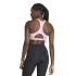 Soutien- Fitness de sport Adidas Optime Essentials Femme maintien moyen Brassiere de sport rose