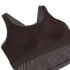 Sutiã esportivo Adidas All Me suporte médio Fitness Mulher , marrom Aurora Mel.