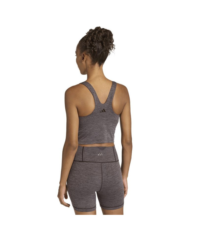 Sujetador Deportivo de Fitness Adidas soporte...