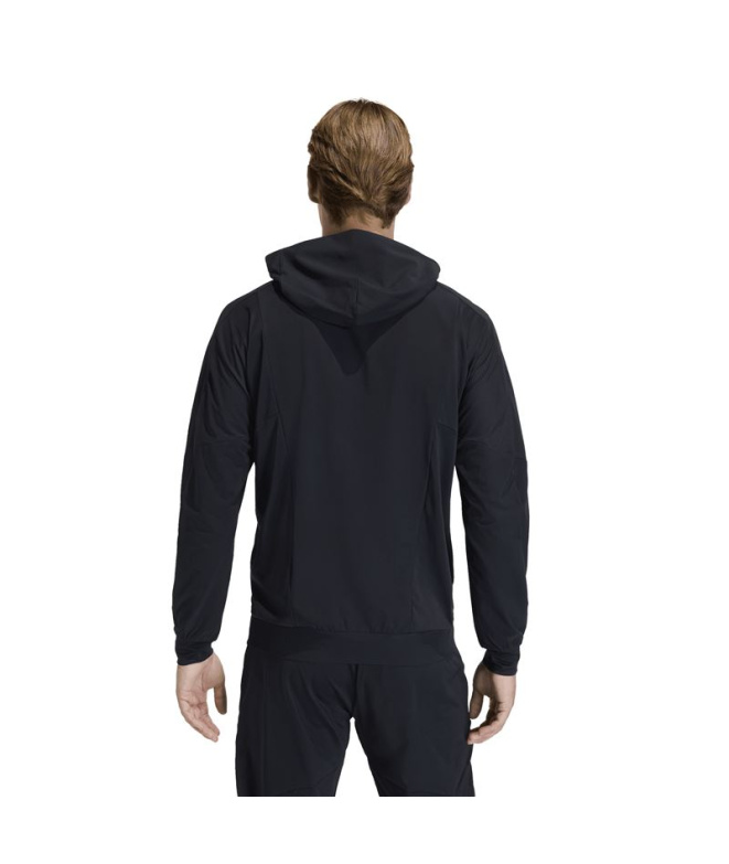 Veste Fitness hybride Adidas D4T Homme noire