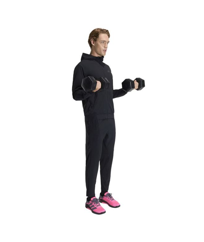 Casaco Adidas D4T Hybrid Homem Fitness Preta