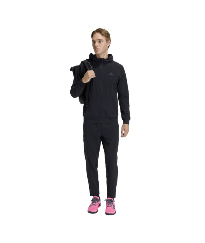 Chaqueta de Fitness Adidas D4T Hybrid Hombre Negro