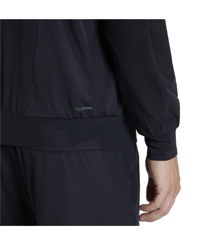 Casaco Adidas D4T Hybrid Homem Fitness Preta