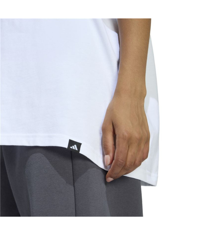 Camiseta Adidas Soft Side Oversized Graphic...