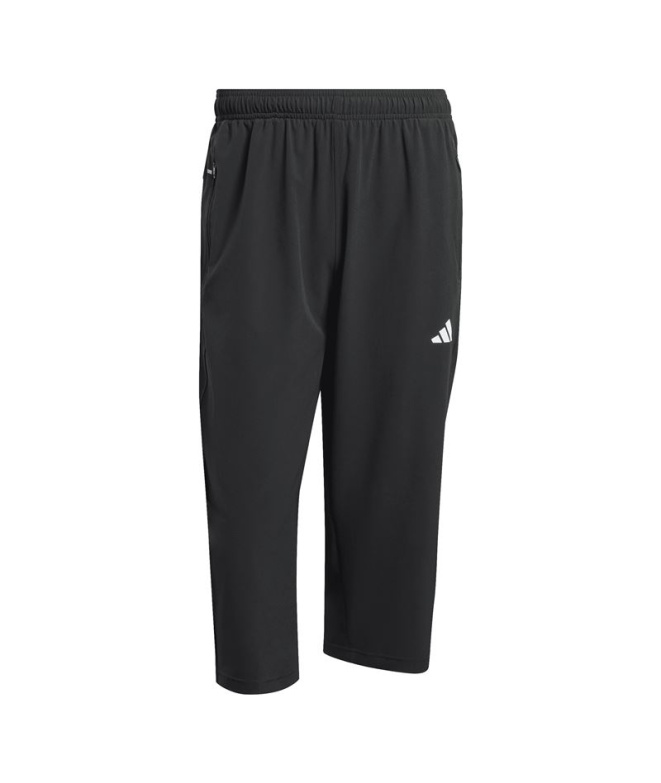 Pantalons Fitness 3/4 Adidas pour Homme , noir