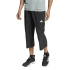 Calça Fitness Adidas 3/4 para Homem , preta.
