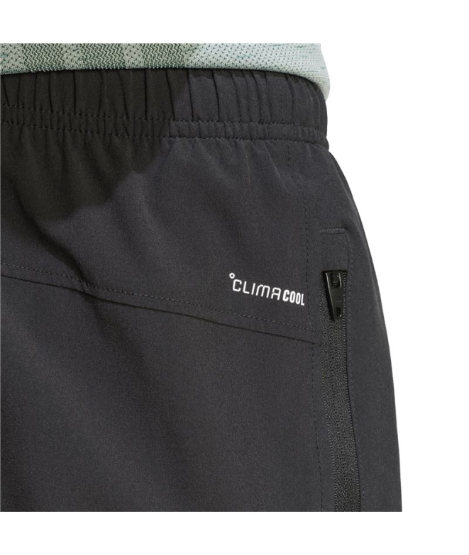 Pantalons Fitness 3/4 Adidas pour Homme , noir