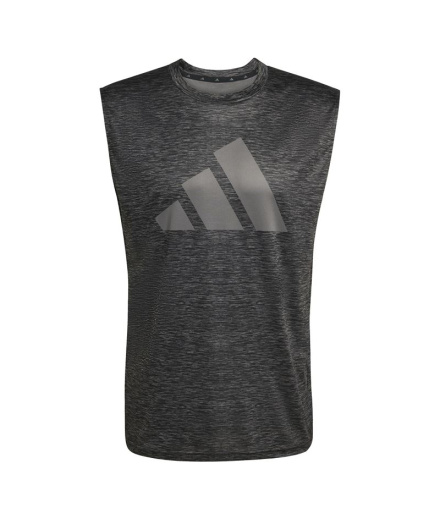 Camiseta de Fitness Adidas Brandlove Hombre Gris Seis Mel...