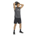 Camiseta Adidas Brandlove Homem Fitness Cinza Seis Mel / Cinza Quatro
