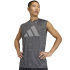 Camiseta Adidas Brandlove Homem Fitness Cinza Seis Mel / Cinza Quatro