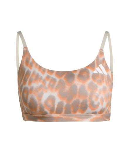 Malhas Adidas 7/8 Fitness Optime Essentials Mulher Bege