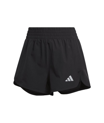 Calça Fitness Mulher Adidas Racer Pacer Woven, preta.