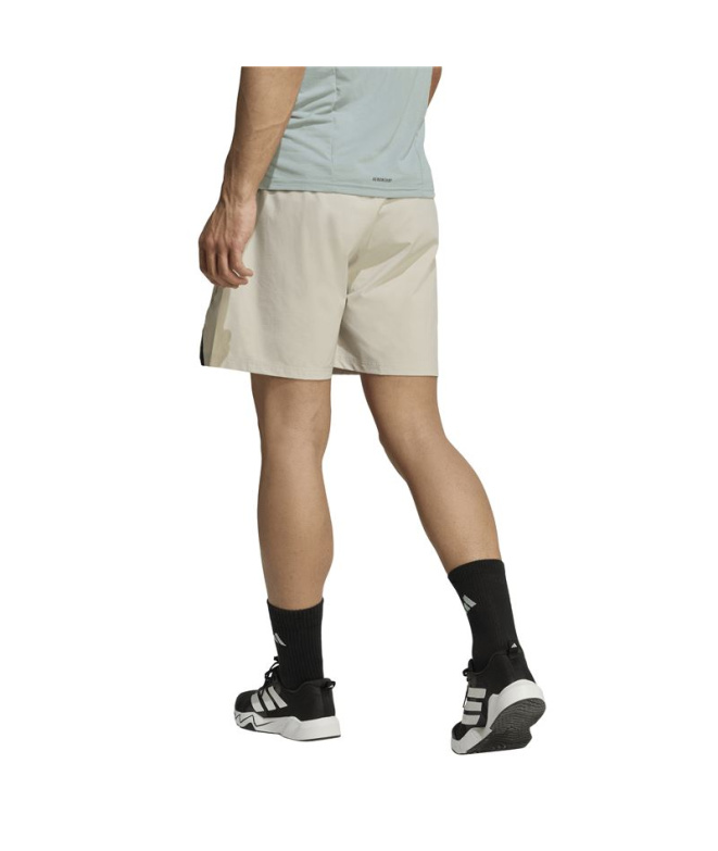 Calça Fitness Homem adidas D4T bege