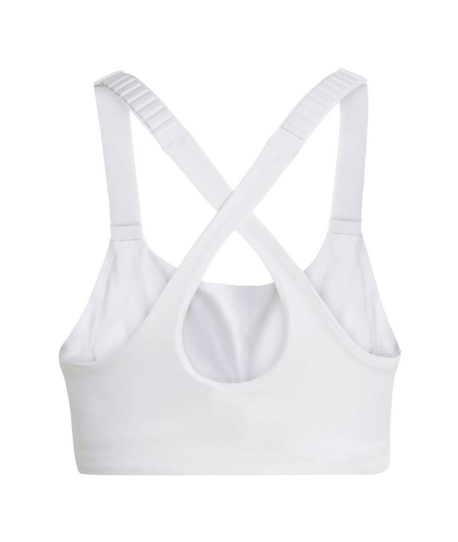 Brassiere de sport Fitness adidas L HS Femme blanc