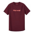 Camiseta de Trail Nnormal Race T-shirt 02 Burgundy Hombre