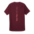 Camiseta de Trail Nnormal Race T-shirt 02 Burgundy Hombre