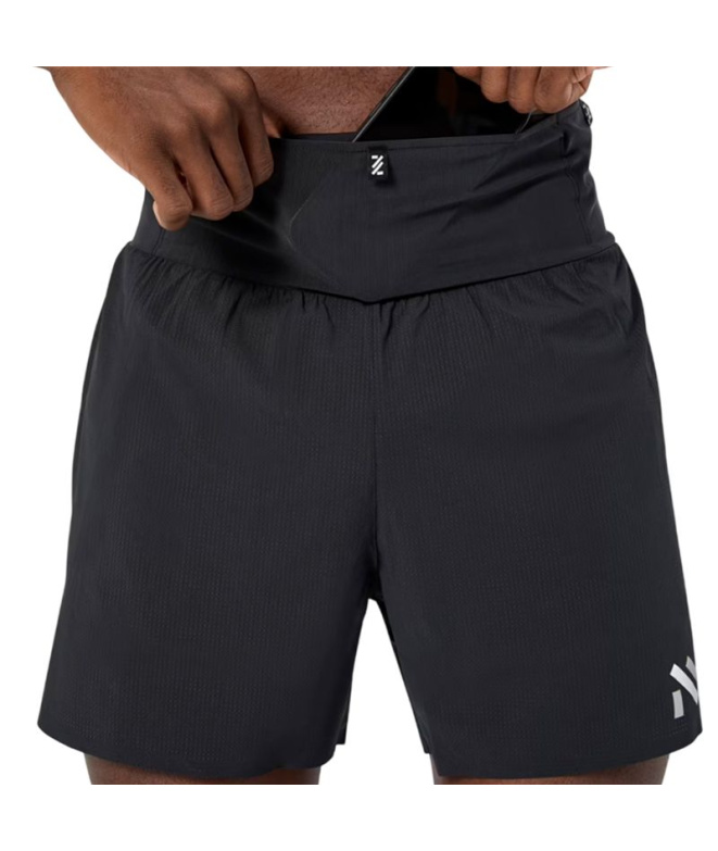 Calça Trail Homem Nnormal Race Short 02, preta.