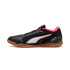 Sapatilhas Futsal Puma Truco IV, pretas e rosa-báltico, Homem