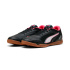 Sapatilhas Futsal Puma Truco IV, pretas e rosa-báltico, Homem