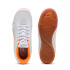 Sapatilhas Futsal Puma Truco IV Jr, branco-laranja fluorescente-V, Menino